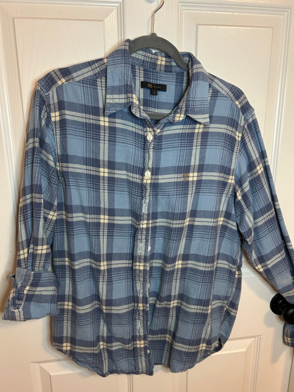 Frye super soft flannel vintage slim Large